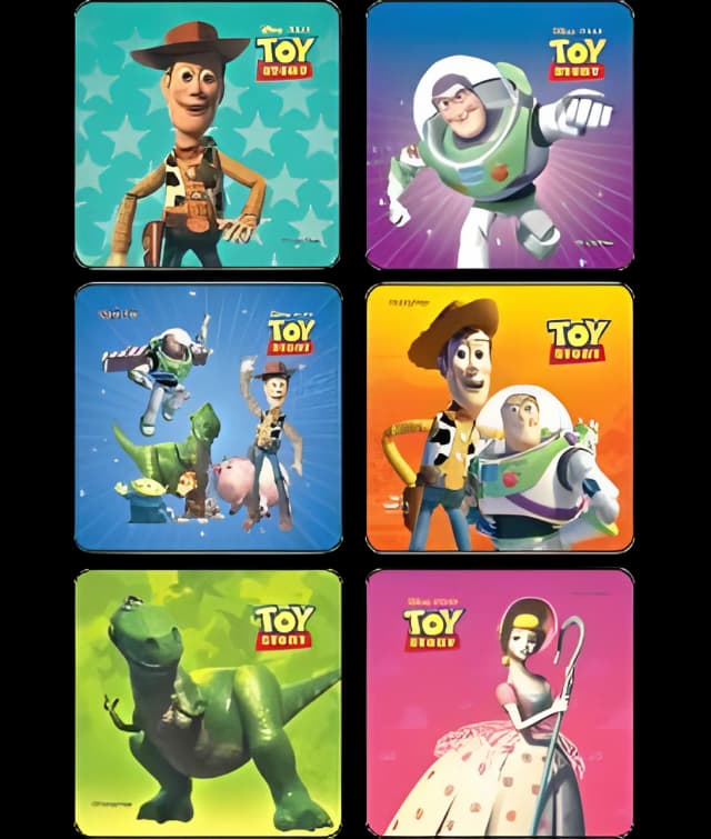 Kids Love Stickers® 90 per Pack Toy Story Sticker 2-1/2 Inch
