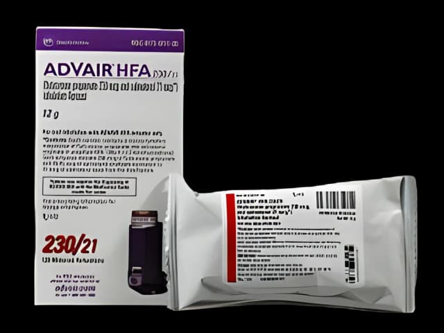 Advair® HFA Fluticasone / Salmeterol 230 mcg - 21 mcg Aerosol Metered-Dose Inhaler 120 Doses