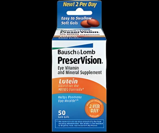 Multivitamin Supplement PreserVision® Ascorbic Acid / Vitamin E 200 IU - 226 mg Strength Softgel 50 per Box