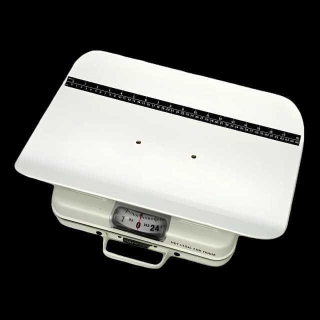 Pediatric Scale Health O Meter® Dial Display 25 kg Capacity White Analog