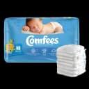 Unisex Baby Diaper Comfees® Newborn Disposable Moderate Absorbency