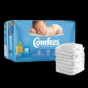 Unisex Baby Diaper Comfees® Newborn Disposable Moderate Absorbency