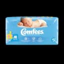 Unisex Baby Diaper Comfees® Newborn Disposable Moderate Absorbency