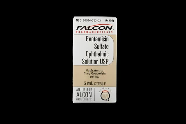 Gentamicin Sulfate 0.3% Solution Dropper Bottle 5 mL - 61314063305