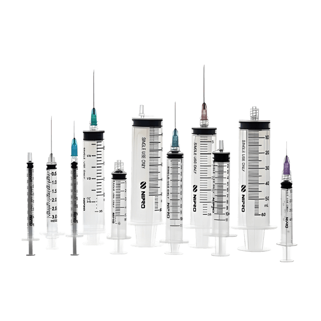Standard Hypodermic Syringe with Needle Nipro® 3 mL 1 Inch 20 Gauge NonSafety Regular Wall, 100/BX