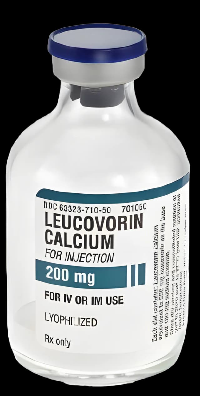 Leucovorin Calcium, Preservative Free 200 mg Injection Single-Dose Vial 20 mL