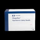 Safety Hypodermic Needle Magellan™ 1 Inch Length 18 Gauge Regular Wall Sliding Safety Needle