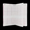 Fetal Monitor Recording Paper McKesson Thermal Paper 6 Inch X 47 Foot Z-Fold Red Grid