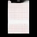 Fetal Monitor Recording Paper McKesson Thermal Paper 6 Inch X 47 Foot Z-Fold Red Grid