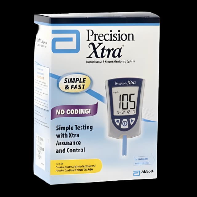 Precision Xtra Blood Glucose & Ketone Monitor - Fast Results