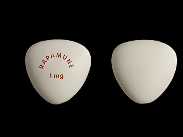 Rapamune Sirolimus 1 mg Tablet Bottle 100 Tablets