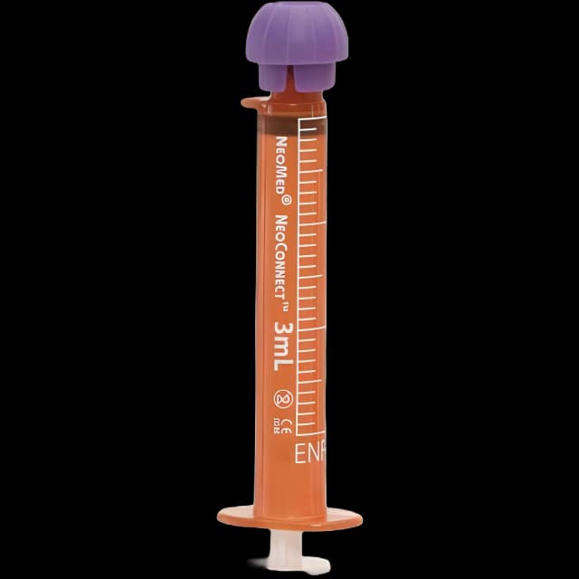 Oral Medication Syringe NeoMed® 1 mL Enfit Tip Without Safety