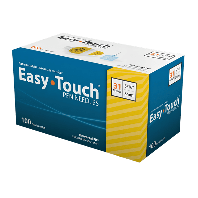 EasyTouch® 31 Gauge 5/16 Inch Length Hypodermic Needle