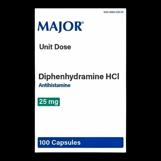 Allergy Relief 25 mg Strength Capsule 100 Per Box