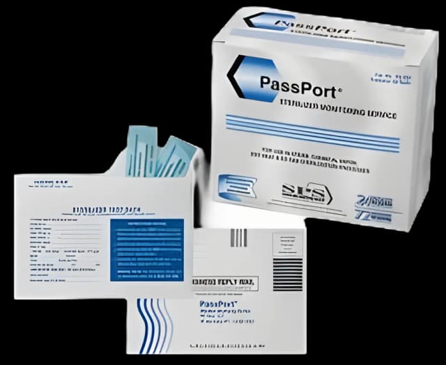PassPort® Sterilization Mail-In Monitoring Service Steam / EO Gas / Dry Heat / Chemical Vapor