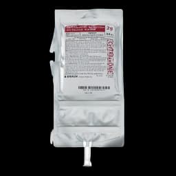 Ceftriaxone Sodium / Dextrose 2.22% 2 Gram / 50 mL Solution Duplex Container 50 mL