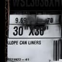 McKesson 30 Gal White Trash Bags - LLDPE, Coreless, 200/Case