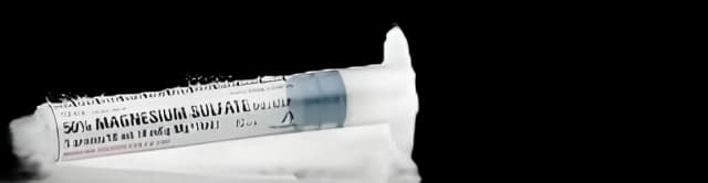 Magnesium Sulfate, Preservative Free 50%, 4 mEq / mL Injection Prefilled Syringe 10 mL - 00409175410
