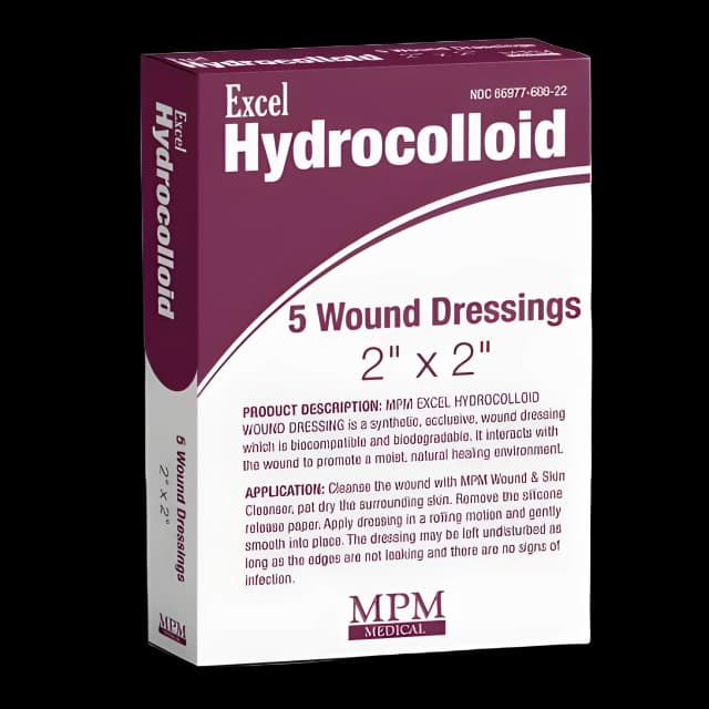 Hydrocolloid Dressing Excel 2 X 2 Inch Square