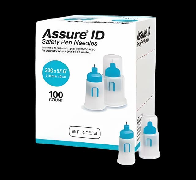 Assure® ID 30G 8mm Safety Insulin Pen Needle
