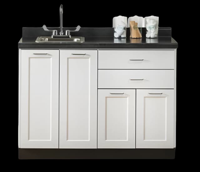 Base Cabinet Clinton 2 Drawers 2 Shelves Without Lock - 8648-1