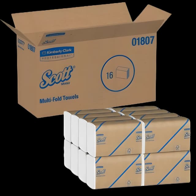Paper Towel Scott® Multi-Fold 9-1/5 X 9-2/5 Inch - 01807