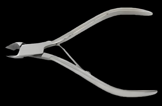 Tissue Nipper Vantage® Convex Jaw 4-1/2 Inch Length Stainless Steel