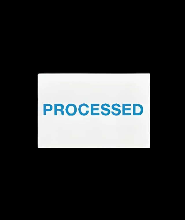 Pre-Printed Label Barkley® Advisory Label White Processed Blue Sterilization Label