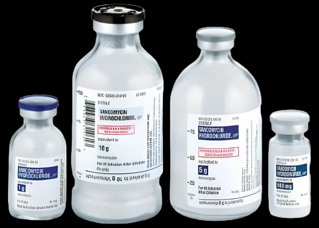 Vancomycin HCl, Preservative Free 5 Gram Injection Pharmacy Bulk Package 100 mL