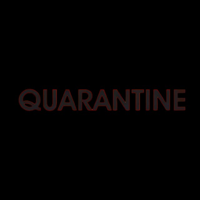 Uline Quarantine Alert Label - 2x3 Inch Pre-Printed
