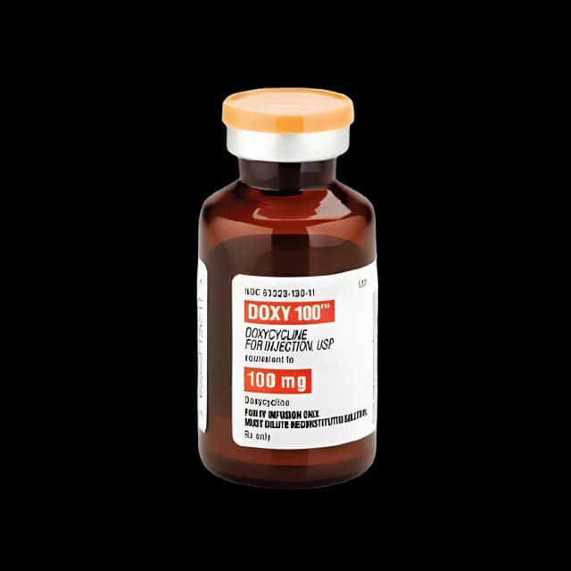 Doxy 100™ Doxycycline Hyclate, Preservative Free 100 mg / mL Injection Single-Dose Vial 20 mL - 1016440