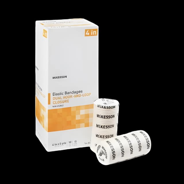 McKesson 4x5 Elastic Bandage - Standard Compression NonSterile