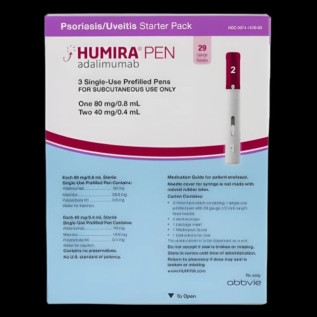 Humira® Adalimumab 40 mg / 0.4 mL Injection Prefilled Auto-Injector 3 Doses