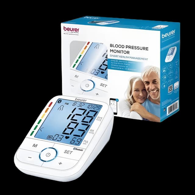 Home Automatic Digital Blood Pressure Monitor Beurer Without Cuff Desk Model