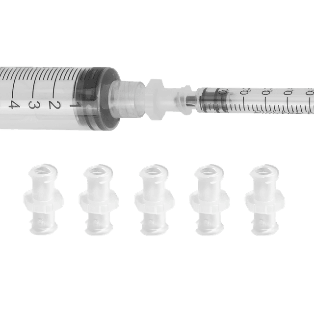 Luer Lock Connector Non-Sterile, Disposable, Female-Female Luer Lock