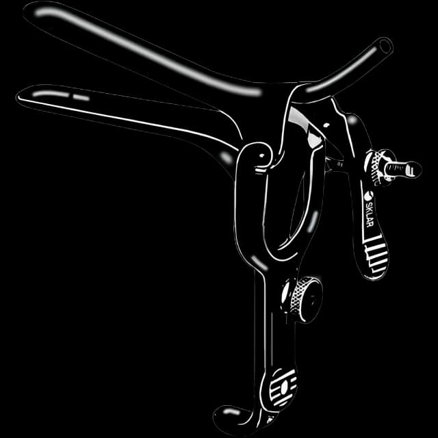Sklar Black™ Laser Vaginal Speculum - X-Large, NonSterile