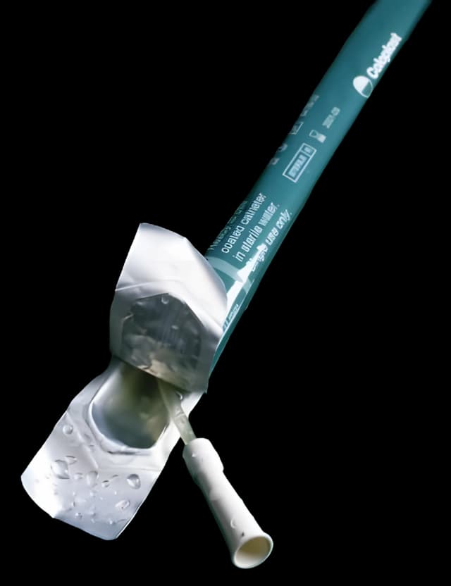 Intermittent Catheter Tray SpeediCath® Straight Tip 14 Fr. Without Balloon Hydrophilic Coated Polyurethane