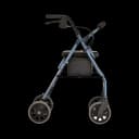 Nova Ortho-Med Zoom 24 4-Wheel Rollator - Adjustable & Foldable