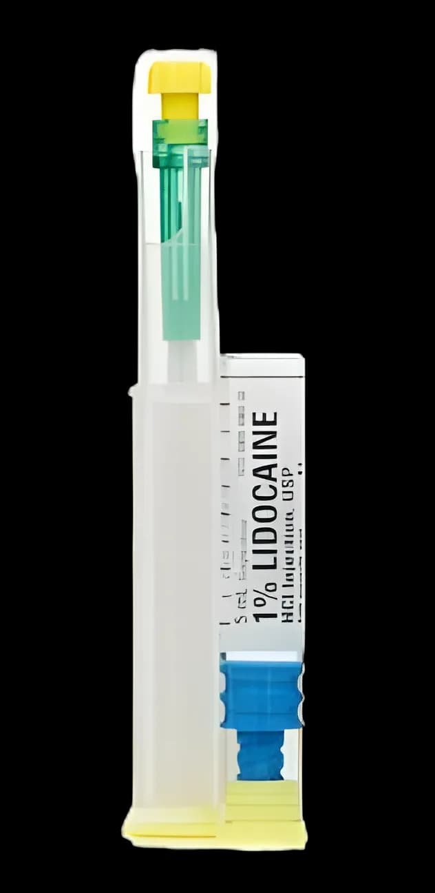CARDIAC ONLY Lidocaine HCl, Preservative Free 1%, 10 mg / mL Injection Prefilled Syringe 5 mL - 00409490434