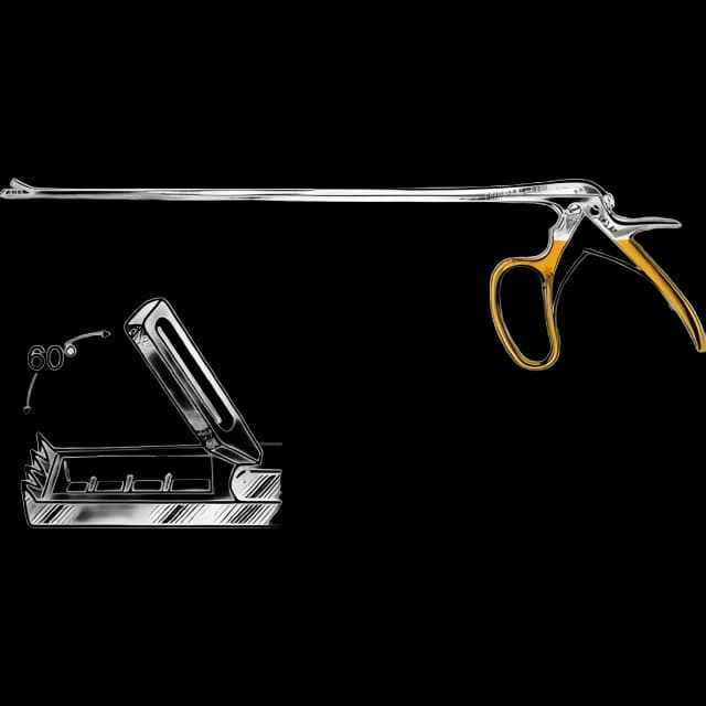 Biopsy Punch Forceps Kevorkian Straight 3 X 8 mm Tip