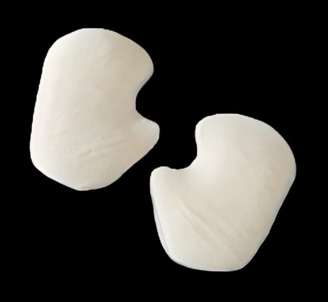 Hapad® Dancer Pad One Size Fits Most Natural Wool White - 2970003835