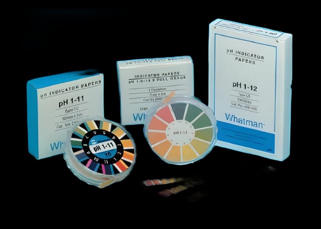 pH Indicator and CF Test Strip Whatman™ 0 to 14.0