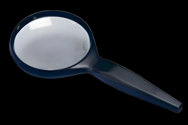 Handheld Magnifier Classic 2-1/2 Inch Lens Diameter