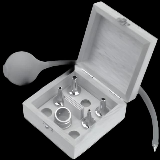 Bruening Pneumatic Otoscope by Jedmed - Professional ENT Tool