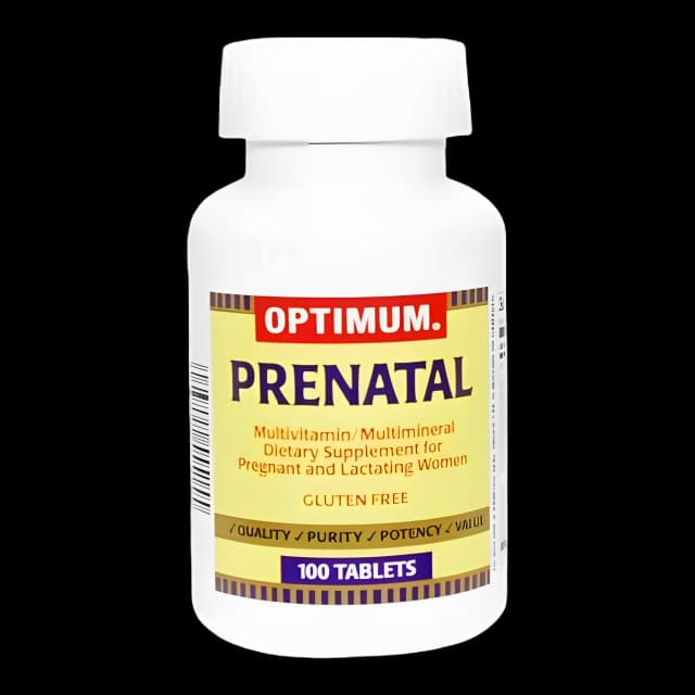 Prenatal Vitamin Supplement PNV No. 130 / Iron / Folic Acid 27 mg - 0.8 mg Strength Tablet 100 per Bottle