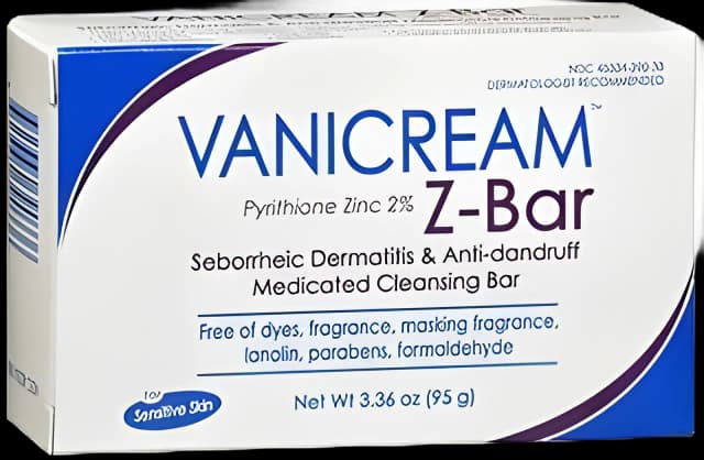 Vanicream Z-Bar for Dandruff & Seborrheic Dermatitis