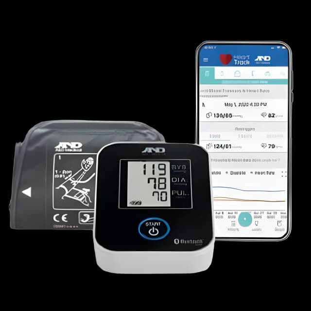 A&D UA-651BLE Bluetooth Blood Pressure Monitor | Wide Cuff