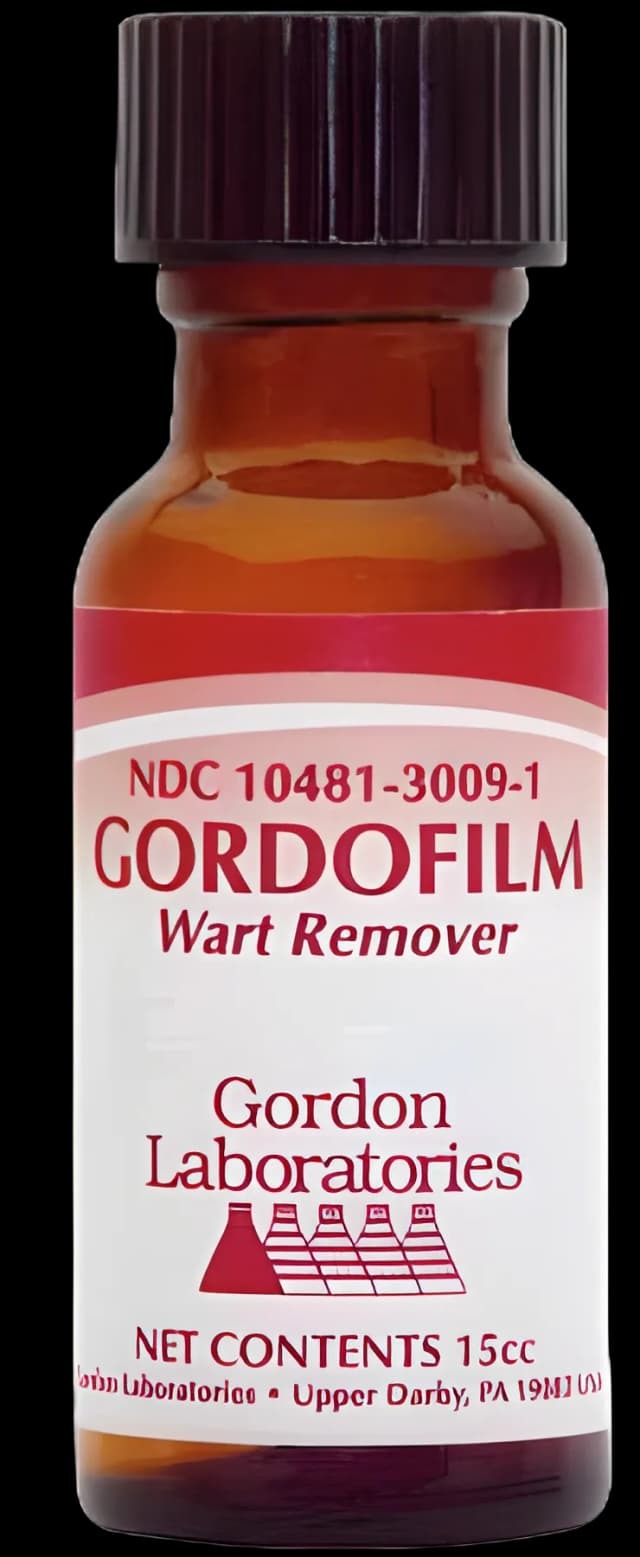 Wart Remover Gordofilm 16.7% Strength Topical Solution 15 mL