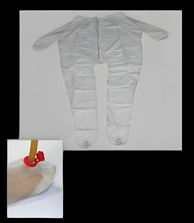 Post Mortem Unionall Mort-Port™ 2X-Large PVC Zipper Closure, 1/2 Length - MP-UA-W-XXL