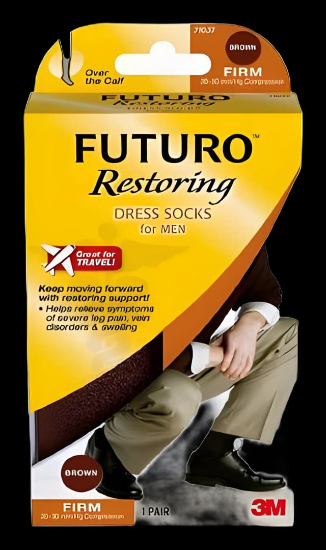 3M Futuro X-Large Compression Socks for Varicose Veins Relief
